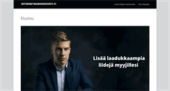 Desktop Screenshot of internetmarkkinointi.fi