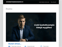 Tablet Screenshot of internetmarkkinointi.fi